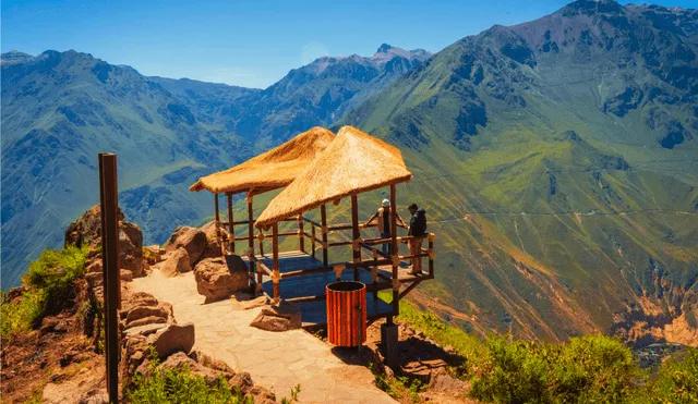 El nuevo mirador al sur del Perú ofrece a los turistas nuevas opciones para disfrutar de su estadía en la zona. Foto: Andina El nuevo mirador al sur del Perú ofrece a los turistas nuevas opciones para disfrutar de su estadía en la zona. Foto: Andina