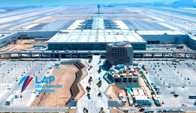La inauguración oficial del nuevo Jorge Chávez será en junio de 2025. Foto: Composición LR La inauguración oficial del nuevo Jorge Chávez será en junio de 2025. Foto: Composición LR