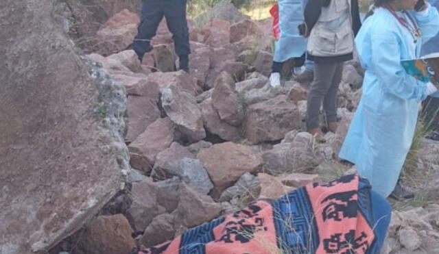 Tragedia en Santo Tomás tras la muerte de un trabajador aplastado por una roca de tres metros. Foto: composición LR. Tragedia en Santo Tomás tras la muerte de un trabajador aplastado por una roca de tres metros. Foto: composición LR.