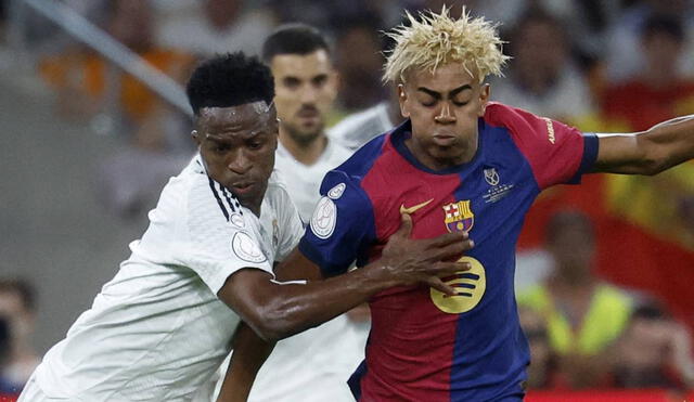 Tanto Barcelona como Real Madrid tienen rachas de 4 victorias consecutivas en LaLiga. Foto: AFP Tanto Barcelona como Real Madrid tienen rachas de 4 victorias consecutivas en LaLiga. Foto: AFP