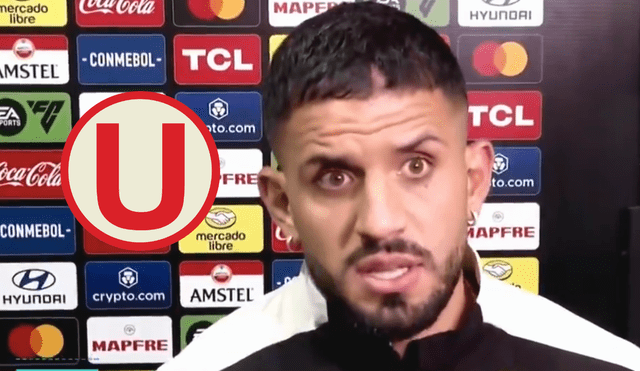 Matías Di Benedetto se refirió al gol anulado que le habría dado el triunfo a la "U". Foto: Composición LR Matías Di Benedetto se refirió al gol anulado que le habría dado el triunfo a la "U". Foto: Composición LR