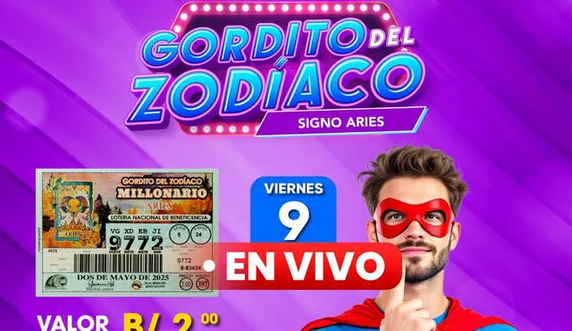 El Gordito del Zodiaco entregará gran premio de 2 millones de balboas en la Lotería Nacional de Panamá. Foto: composición LR/ LNBPma/ X El Gordito del Zodiaco entregará gran premio de 2 millones de balboas en la Lotería Nacional de Panamá. Foto: composición LR/ LNBPma/ X
