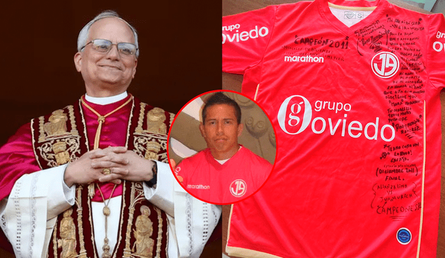Robert Prevost dio la bendición a Juan Aurich en el título del 2011. Foto: composición LR/difusión Robert Prevost dio la bendición a Juan Aurich en el título del 2011. Foto: composición LR/difusión