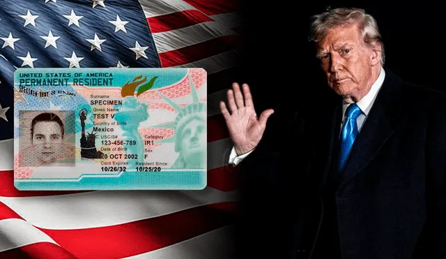 El Gobierno de Donald Trump anunció un nuevo requisito para los aspirantes a la Green Card desde el 10 de febrero de 2025. Foto: composición LR/EFE/USCIS El Gobierno de Donald Trump anunció un nuevo requisito para los aspirantes a la Green Card desde el 10 de febrero de 2025. Foto: composición LR/EFE/USCIS