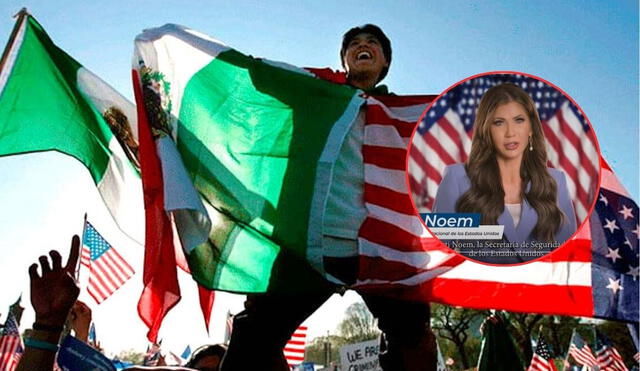 Kristi Noem lidera campaña antimigrantes y los invita a autodeportarse voluntariamente. Kristi Noem lidera campaña antimigrantes y los invita a autodeportarse voluntariamente.