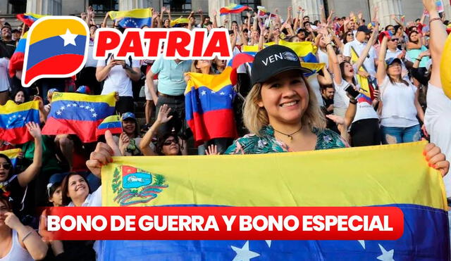 La mayoría de los bonos se entregan por el Sistema Patria de Venezuela. Foto: composiciónLR/AFP/Patria La mayoría de los bonos se entregan por el Sistema Patria de Venezuela. Foto: composiciónLR/AFP/Patria