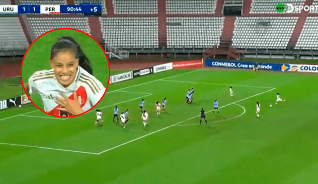 La selección peruana está clasificando al hexagonal final del Sudamericano Femenino. Foto: composición LR/captura de DSports La selección peruana está clasificando al hexagonal final del Sudamericano Femenino. Foto: composición LR/captura de DSports