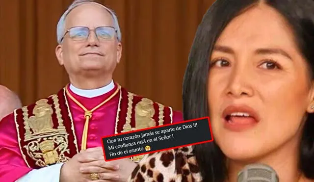 Katy Jara causa revuelo con sus comentarios en redes. Foto: Composición LR/Captura/Vatican News/Captura/YouTube Katy Jara causa revuelo con sus comentarios en redes. Foto: Composición LR/Captura/Vatican News/Captura/YouTube