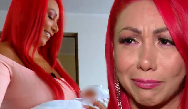 Deysi Araujo se conmovió con el nacimiento de su primer nieto. Foto: Composición LR/Captura/ATV Deysi Araujo se conmovió con el nacimiento de su primer nieto. Foto: Composición LR/Captura/ATV