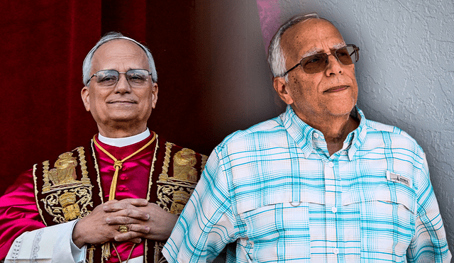 Louis Prevost, hermano del Papa León XIV, recordó que desde muy pequeño Robert Prevost mostraba su inclinación religiosa. Foto: Composición LR/AFP. Louis Prevost, hermano del Papa León XIV, recordó que desde muy pequeño Robert Prevost mostraba su inclinación religiosa. Foto: Composición LR/AFP.