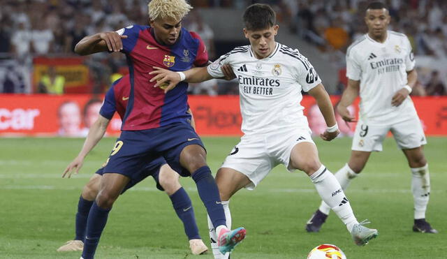 Sigue el clásico Real Madrid vs Barcelona por la fecha 35 de LaLiga 2024/25. Sigue el clásico Real Madrid vs Barcelona por la fecha 35 de LaLiga 2024/25.