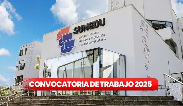 Sunedu lanza convocatoria laboral en Lima con sueldos de hasta S/12.000. Foto: composición LR. Sunedu lanza convocatoria laboral en Lima con sueldos de hasta S/12.000. Foto: composición LR.