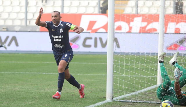 Hernán Barcos convirtió en el partido entre Alianza Lima y Atlético Grau. Foto: La República/Carlos Félix Hernán Barcos convirtió en el partido entre Alianza Lima y Atlético Grau. Foto: La República/Carlos Félix
