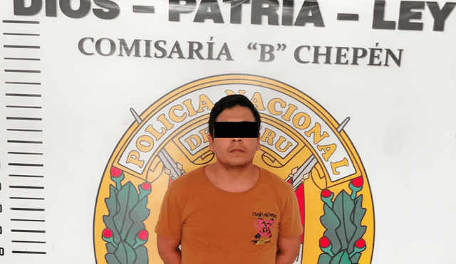 Sujeto era buscado por abusar de una menor. Créditos: PNP Sujeto era buscado por abusar de una menor. Créditos: PNP