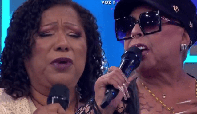 Bartola y Lucía de la Cruz recordaron sus inicios en la música. Foto: composición LR/América TV