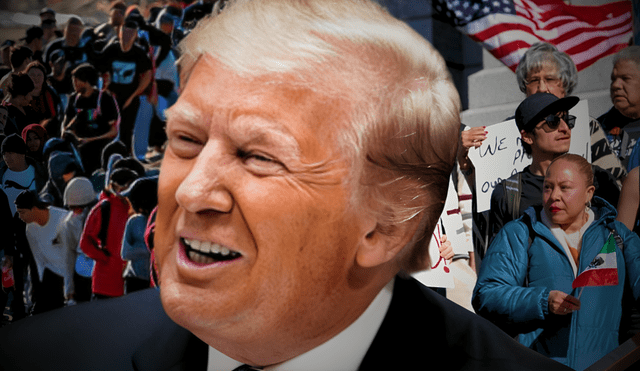 El presidente Donald Trump firmó la Ley Laken Riley, una norma que permite expulsiones rápidas sin necesidad de una condena formal. Foto: composición LR El presidente Donald Trump firmó la Ley Laken Riley, una norma que permite expulsiones rápidas sin necesidad de una condena formal. Foto: composición LR