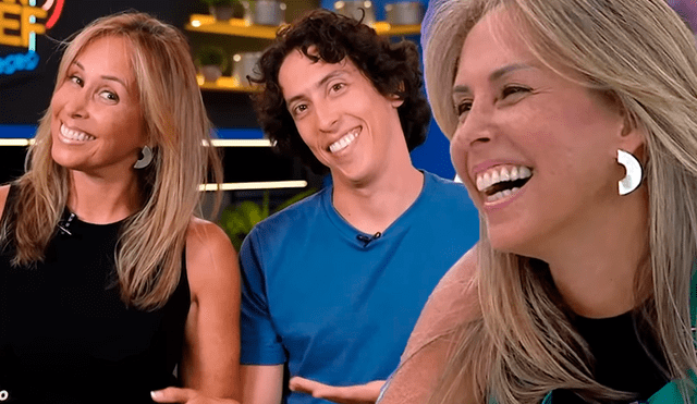 Mateo Garrido Lecca presentó a su mamá en 'El gran chef famosos'. Foto: Composición LR/Captura/YouTube