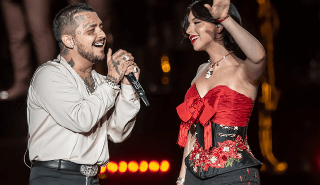 Nodal y Ángela reaparecen juntos en escenario de la Feria de Tabasco. Nodal y Ángela reaparecen juntos en escenario de la Feria de Tabasco.