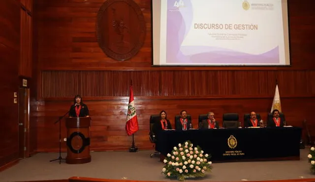 La presidenta de la Junta de Fiscales presentó avances en la gestión y destacó la colaboración con la Corte. La presidenta de la Junta de Fiscales presentó avances en la gestión y destacó la colaboración con la Corte.