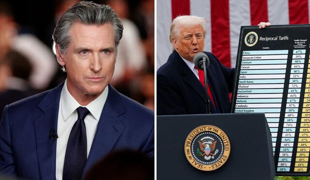 Gavin Newsom en contra de medidas comerciales de Trump Gavin Newsom en contra de medidas comerciales de Trump