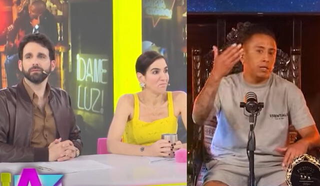 ‘Peluchín’ y Gigi Mitre se pronuncian sobre las disculpas de Christian Cueva tras fuerte pelea en vivo: “No debió llegar a ese extremo”. Foto: Composición LR/difusión