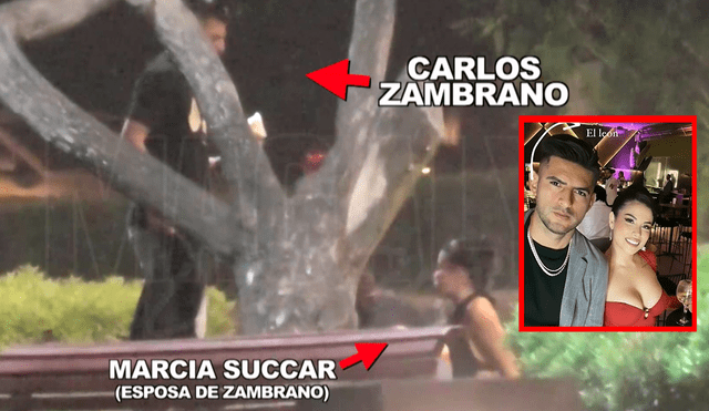 Carlos Zambrano y Marcia Succar se casaron en 2017. Foto: Composición LR/ATV. Carlos Zambrano y Marcia Succar se casaron en 2017. Foto: Composición LR/ATV.