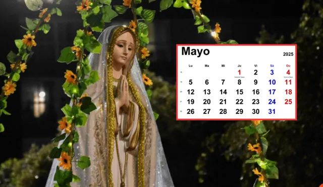 El 13 de mayo es una fecha significativa para los fieles católicos, ya que se conmemora el Día de la Virgen de Fátima. El 13 de mayo es una fecha significativa para los fieles católicos, ya que se conmemora el Día de la Virgen de Fátima.