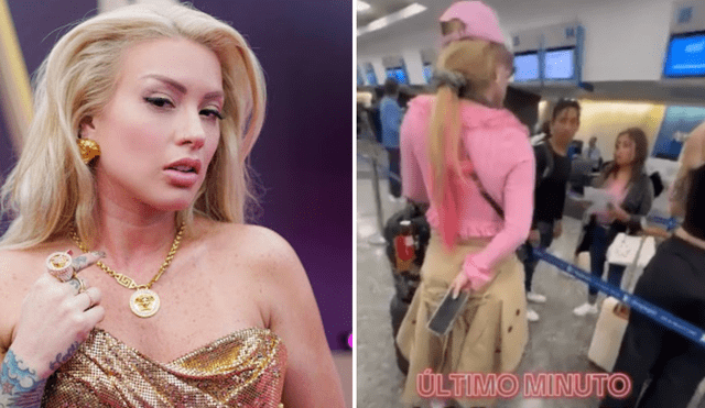 Leslie Shaw compartió las imágenes en sus redes sociales. Foto: Composición LR/Instagram/TikTok. Leslie Shaw compartió las imágenes en sus redes sociales. Foto: Composición LR/Instagram/TikTok.