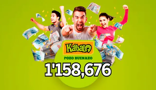Nuevo sorteo de La Kábala con Pozo Buenazo de S/1.158.676. Foto: composición LR/Intralot. Nuevo sorteo de La Kábala con Pozo Buenazo de S/1.158.676. Foto: composición LR/Intralot.