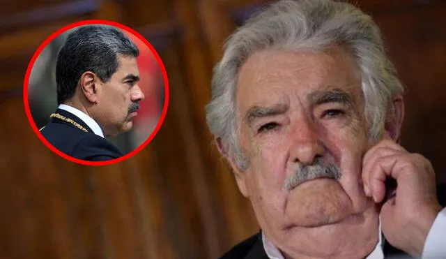 José 'Pepe' Mujica también llegó a decir en una oportunidad que Nicolás Maduro estaba "loco como una cabra". Foto: composiciónLR/AFP José 'Pepe' Mujica también llegó a decir en una oportunidad que Nicolás Maduro estaba "loco como una cabra". Foto: composiciónLR/AFP