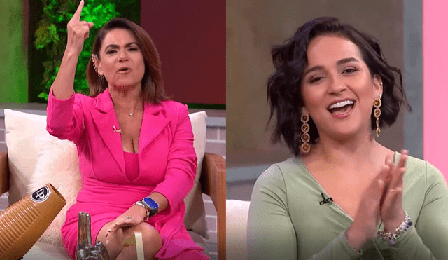 Daniela Darcourt recibe ovación en Telemundo y es proclamada como la salsera número 1 de Sudamérica. Foto: captura de pantalla/Telemundo