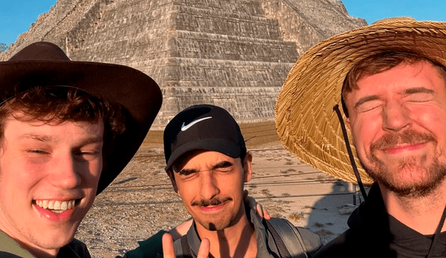 Mr. Beast generó polémica por su video en Chichen Itzá. Mr. Beast generó polémica por su video en Chichen Itzá.
