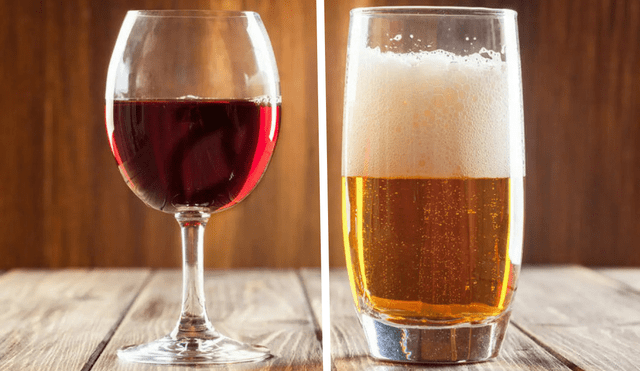 El vino y la cerveza son las bebidas más consumidas por las personas. Foto: El Español / Composición LR El vino y la cerveza son las bebidas más consumidas por las personas. Foto: El Español / Composición LR