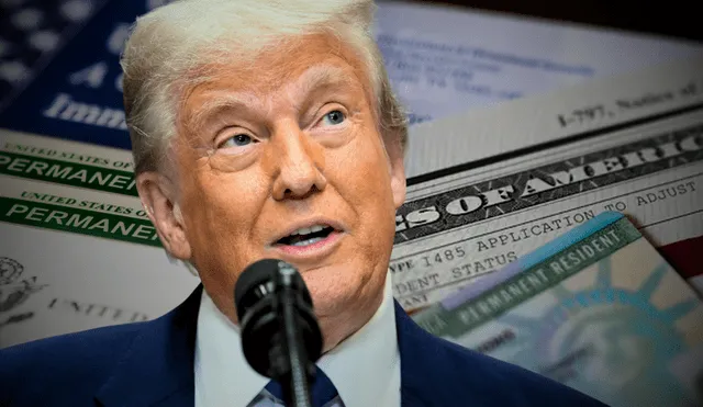 Donald Trump suspende el TPS para impedir que inmigrantes accedan a la Green Card.