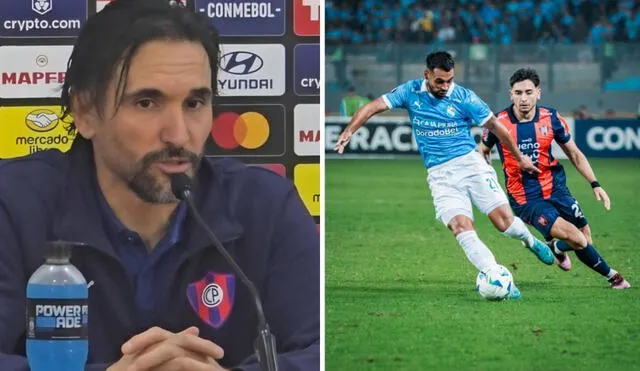 Diego Martínez habló tras el triunfo de Cerro Porteño ante Sporting Cristal. Foto: composición GLR Diego Martínez habló tras el triunfo de Cerro Porteño ante Sporting Cristal. Foto: composición GLR