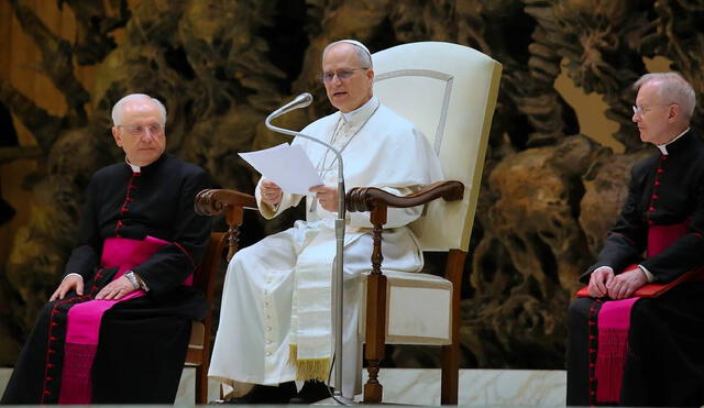 El papa León XIV pidió "callar las armas" para buscar la paz entre los enemigos e insto que la santa sede sea un lugar de mediación. Foto: Facebook/ Padre José Luis González El papa León XIV pidió "callar las armas" para buscar la paz entre los enemigos e insto que la santa sede sea un lugar de mediación. Foto: Facebook/ Padre José Luis González