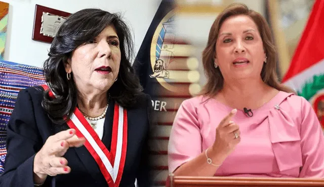 Janet Tello, titular del Poder Judicial, no acompañará a Dina Boluarte al Vaticano por motivos de agenda.| Composición LR. Janet Tello, titular del Poder Judicial, no acompañará a Dina Boluarte al Vaticano por motivos de agenda.| Composición LR.