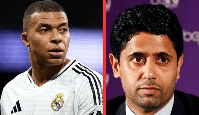 Esta disputa entre el jugador y el presidente del PSG viene desde el 2023 Foto: BBC / Composición LR Esta disputa entre el jugador y el presidente del PSG viene desde el 2023 Foto: BBC / Composición LR