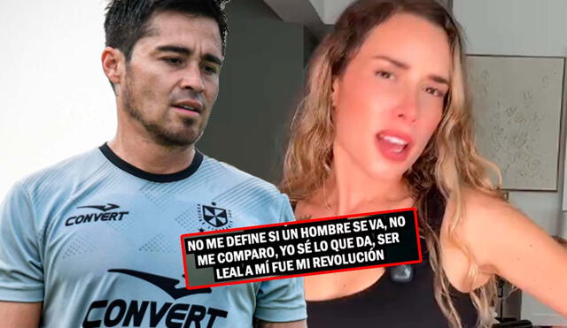 Rodrigo Cuba y Ale Venturo terminaron hace poco su relación. Foto: Composición LR/Captura/TikTok Rodrigo Cuba y Ale Venturo terminaron hace poco su relación. Foto: Composición LR/Captura/TikTok