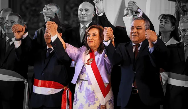 Dina Boluarte tomó juramento a su nuevo gabinete encabezado por Eduardo Arana. Solo cambió al titular de Justicia. | Foto: Presidencia.