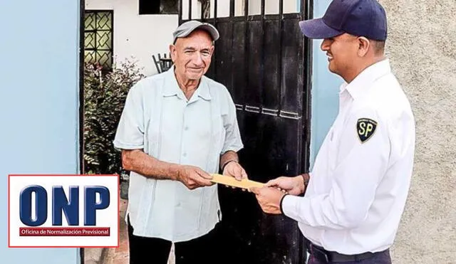El pago a domicilio de la ONP es un servicio gratuito para todos los jubilados. Foto: El Peruano/ONP/LR