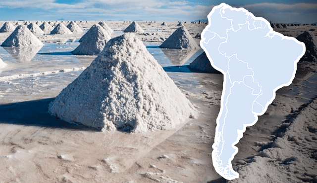 El Salar de Uyuni, el mayor desierto de sal continuo, es una de las principales reservas de este mineral. Foto: Composición LR/Bolivia Energia Libre El Salar de Uyuni, el mayor desierto de sal continuo, es una de las principales reservas de este mineral. Foto: Composición LR/Bolivia Energia Libre