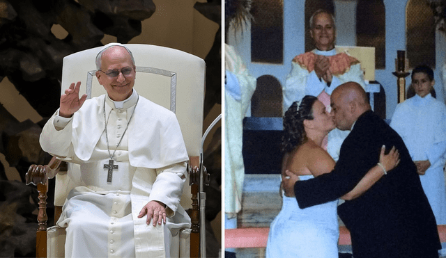 Pareja de Illinois descubre que el cura de su boda es el papa León XIV. Pareja de Illinois descubre que el cura de su boda es el papa León XIV.