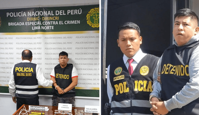 PNP captura a Manquito, uno de los presuntos responsables de atentado con explosivos a colegio en Comas. Foto: Kevinn García / La República PNP captura a Manquito, uno de los presuntos responsables de atentado con explosivos a colegio en Comas. Foto: Kevinn García / La República