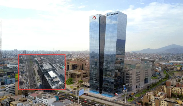 La Torre del Banco de la Nación se encuentra ubicada en la cuadra 24 de la Avenida Javier Prado Este, en el distrito de San Borja, Lima. Foto: composición LR/Sumac.inc/Facebook La Torre del Banco de la Nación se encuentra ubicada en la cuadra 24 de la Avenida Javier Prado Este, en el distrito de San Borja, Lima. Foto: composición LR/Sumac.inc/Facebook