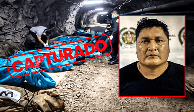 El presunto asesino de los 13 mineros de Pataz tendrá que rendirle cuentas a las autoridades peruanas. Foto: composición / Difusión / PNP El presunto asesino de los 13 mineros de Pataz tendrá que rendirle cuentas a las autoridades peruanas. Foto: composición / Difusión / PNP