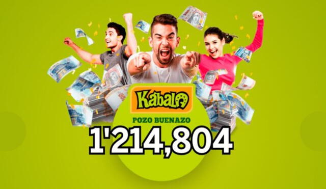 Nuevo sorteo de La Kábala con Pozo Buenazo de S/1.214.804. Foto: composición LR/Intralot. Nuevo sorteo de La Kábala con Pozo Buenazo de S/1.214.804. Foto: composición LR/Intralot.