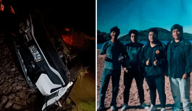 Amigos habían compartido un momento de relajo antes del accidente en Puno. Foto: Cinthia Álvarez/La República Amigos habían compartido un momento de relajo antes del accidente en Puno. Foto: Cinthia Álvarez/La República
