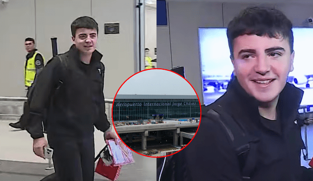 Argentino es el primer pasajero en arribar al nuevo aeropuerto Internacional Jorge Chávez. Foto: composición LR/Latina Argentino es el primer pasajero en arribar al nuevo aeropuerto Internacional Jorge Chávez. Foto: composición LR/Latina