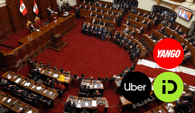 Un proyecto de ley en Perú podría transformar el funcionamiento de plataformas como DiDi, Uber, Cabify e InDrive. Foto: Composición LR/ Congreso del Perú, Uber y InDrive, Yango Un proyecto de ley en Perú podría transformar el funcionamiento de plataformas como DiDi, Uber, Cabify e InDrive. Foto: Composición LR/ Congreso del Perú, Uber y InDrive, Yango